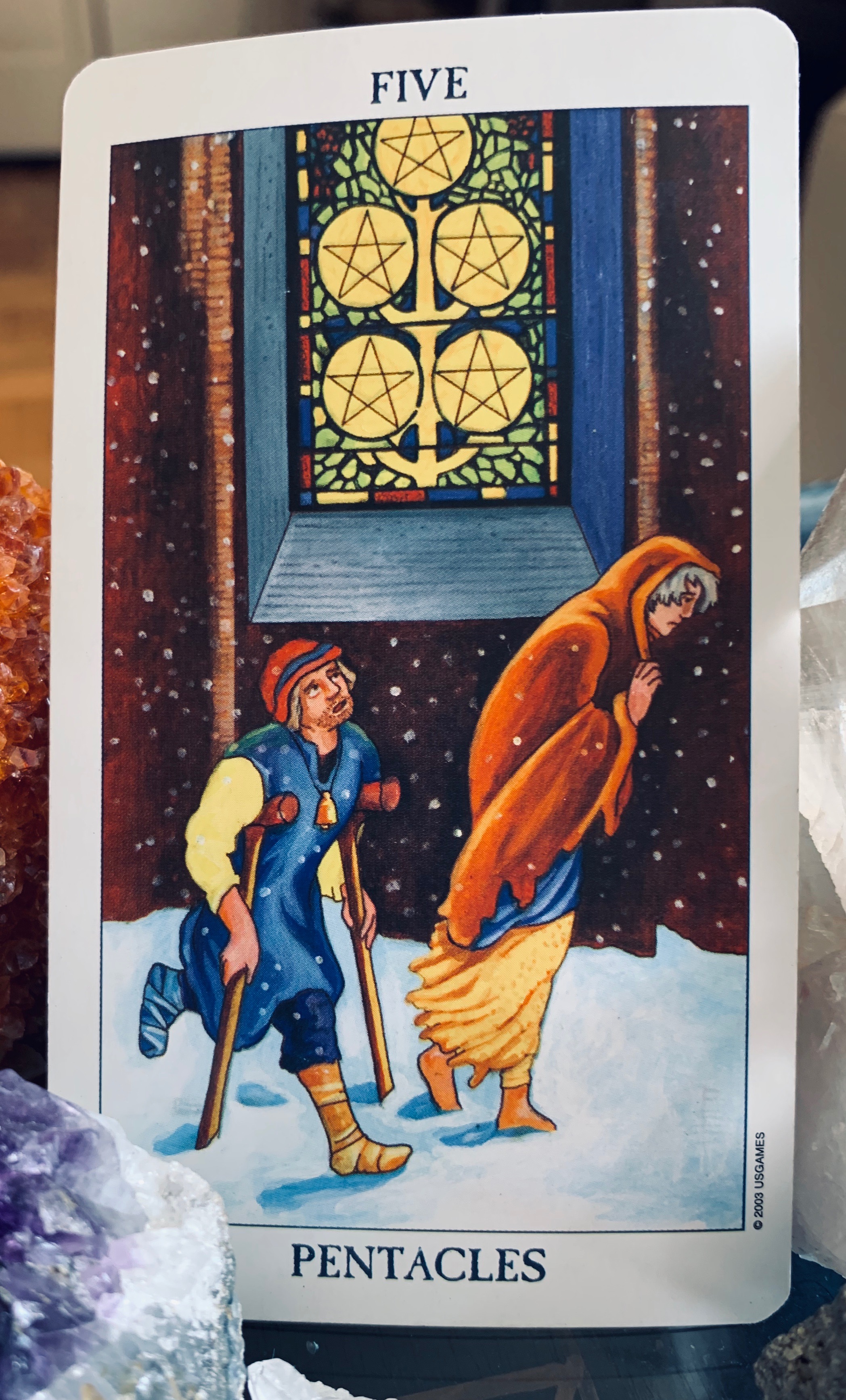 5 of Pentacles